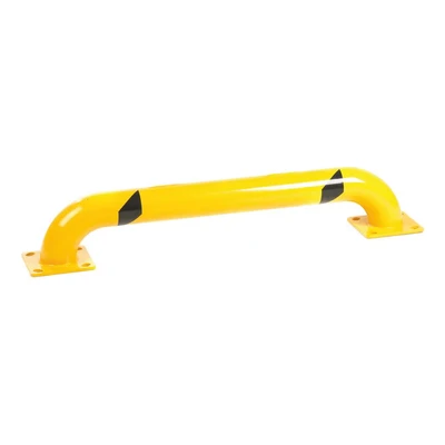 Image of Heavy Duty Steel Low Profile Guard; Yellow/Black