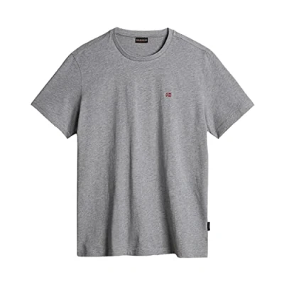 Image of Nappaijri Salis SS Summer 1601 Men&#039;s T Shirt Medium Grey, Med Grey (1601), M