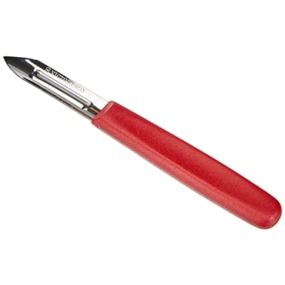 Image of Victorinox Potato Peeler Double Edge, Stainless Steel, Red, 30 x 5 cm