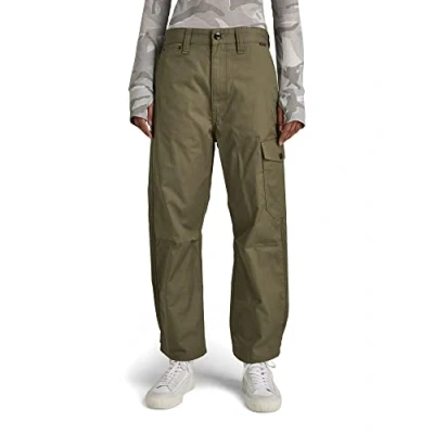 Image of G STAR RAW Women&#039;s Cargo Relaxed Pants, Green (shadow olive D22141 D194 B230), 25