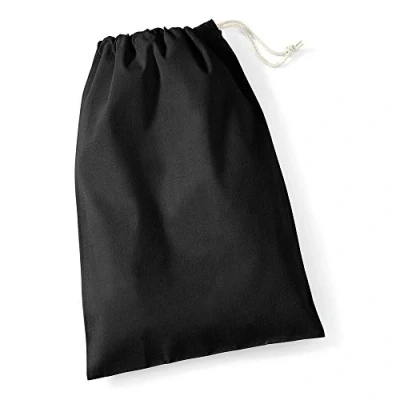 Image of Westford Mill 100% Cotton Bag 17 to 136 Litres (M) (Black)