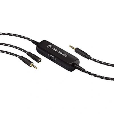 Image of Elgato Chat Link Pro Audio Adapter, for PS5, PS4, Nintendo Switch, Capture Voice Chat, Gameplay Sound, Extra Long Cable