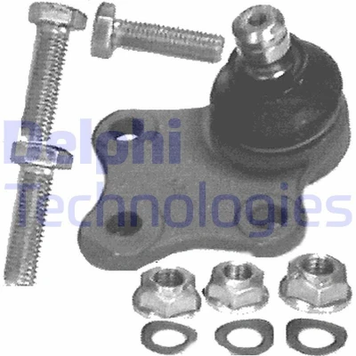 Image of 1607295280, 364038, 364039, 364042, 364043 Ball joint DELPHI TC419 Front Axle 103mm 65mm 80mm CITROËN: ZX Hatchback, Berlingo / First I