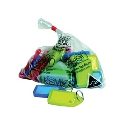 Image of Kevron Plastic Clicktag Key Tag Large Assorted (25 Pack) ID30AC25