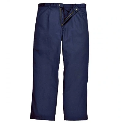 Image of Portwest BZ30 Maximum Protection Bizweld Trousers Navy, Large