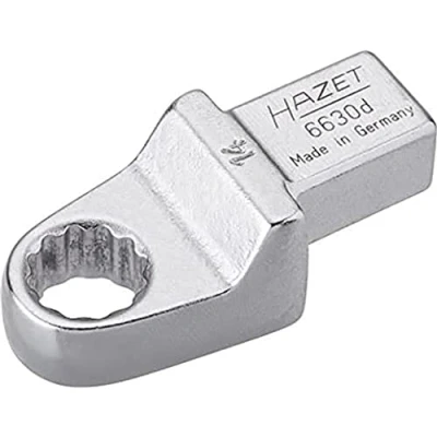 Image of Hazet 14/14 x 18 mm Insert Box End Wrench Silver