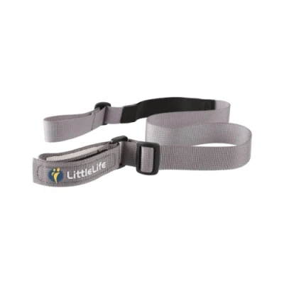 Image of LittleLife Children’s Safety Wrist Link Rein, For Secure Contact Between Parent And Child, Grey