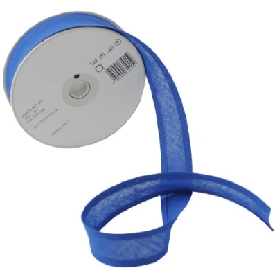 Image of Inastri 25/5/5 mm Cotton Bias Binding Royal Blue COL 32