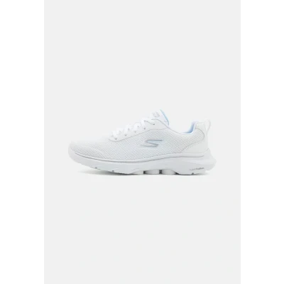Image of Skechers Performance GO WALK 7 LACE UP Walking trainers, Women&#039;s, Size: 3.5, White Textile/synthetics