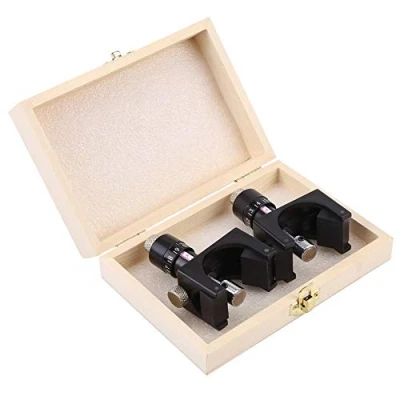 Image of 2Pcs Magnetic Planer Blade Setting Jig, Gauge Setter Woodworking Tool