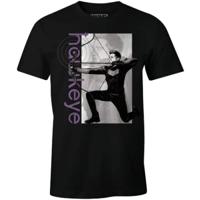 Image of Marvel Men&#039;s Retro 3d Logo T Shirt, Black, S UK
