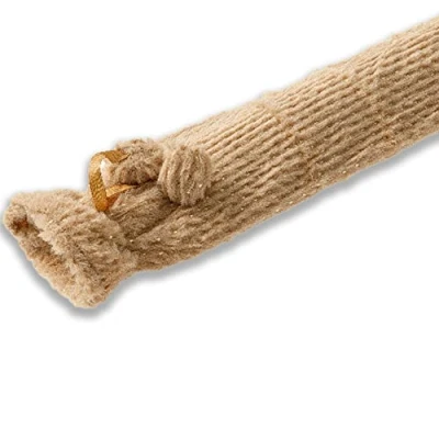 Image of Blue Canyon Long Hot Water Bottle Luxurious Faux Fur Cover 2L Capacity Thermal Rubber with CoverCosy &amp; Warm Back Period Pain Relief, Stress Relief BS 1970:2012 Compliant(Cream Gold)