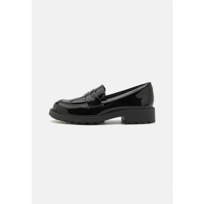 Image of Clarks Women&#039;s Orinoco2 Penny Loafer, Black, 8 UK