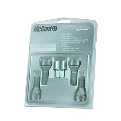 Image of 27184SL Wheel Lock Bolts SL (Ultra High Security) M14 x 1,5, cone seat, shaft length 24,0 mm, Overall 46,7 Hex size 17mm, Key diameter 28,6 mm