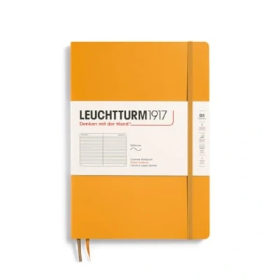 Image of LEUCHTTURM1917 365635 Notebook Composition (B5), Softcover, 123 Numbered Pages, Rising Sun, Ruled