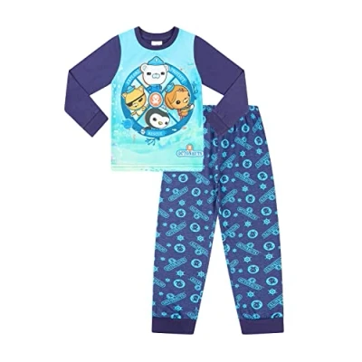 Image of Octonauts Boys Explore Protect Long Pyjama Set (3 4 years) Blue