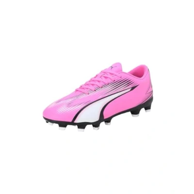 Image of Puma ULTRA PLAY FG/AG Jr girls&#039;s Children&#039;s Football Boots in Pink