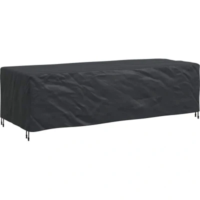 Image of vidaXL Outdoor Furniture Cover Black 270 x 110 70 cm 600D