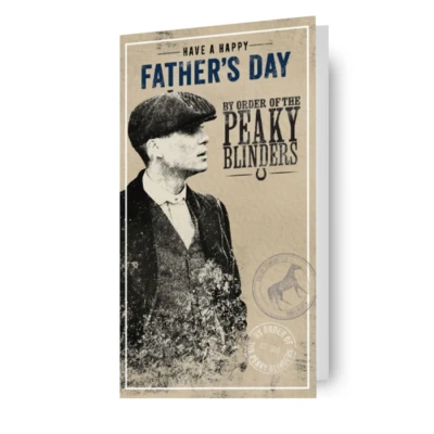 Image of Danilo Promotions,Multi,PYF03 Peaky Blinders Fathers Day Card For Your Father,130 x 235 millimetres