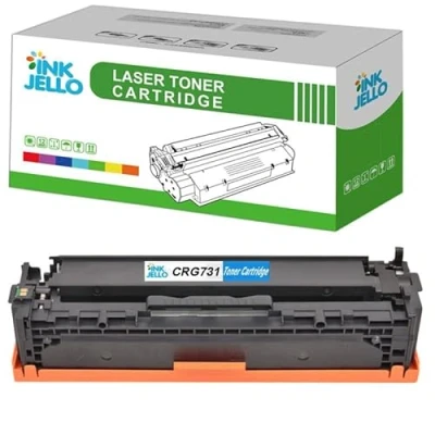 Image of Inkjello CRG 731 Toner Cartridge Replacement for Canon i SENSYS LBP7100 LBP7100Cn LBP7110 LBP7110Cw MF623Cn MF628Cw MF8230Cn MF8280Cw Cyan (1 Pack)