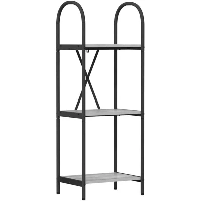 Image of vidaXL Bookshelf Grey sonoma 40 x 30 109 cm Engineered wood