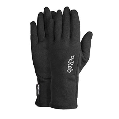 Image of Rab Men&#039;s Power Stretch Pro Gloves, Black, XS