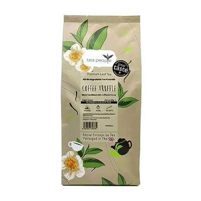 Image of Tea People Coffee Truffle, 100 Pyramids in Small Catering Pack, CT 100TP