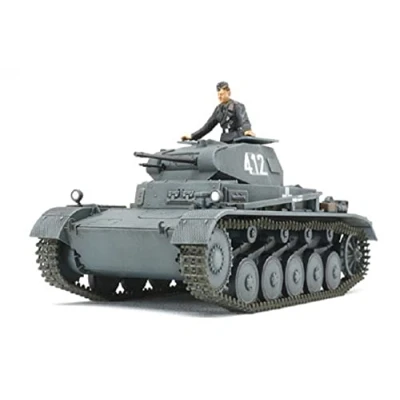 Image of Tamiya 300032570 1:48 WWII German tank II, version A,B,C F.C.