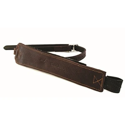Image of freejump Pro Grip Stirrup Leathers (Brown, Large (height &gt;1.75m / 5&#039;9&quot;))