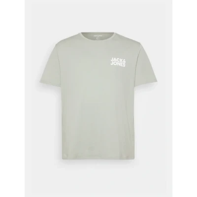 Image of JACK &amp; JONES Men&#039;s Jjecorp Logo Tee SS O Neck Noos Pls T Shirt, Iceberg Green, 5XL