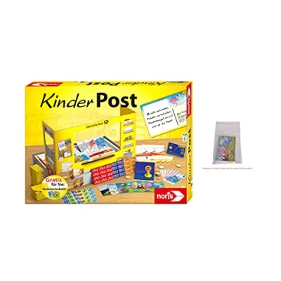 Image of Noris 606011619AMA Post and Postal Accessories, The Popular Role Play Refill Set, Already Included in Pack, for Children Aged 4 Above Amazon Exclusive