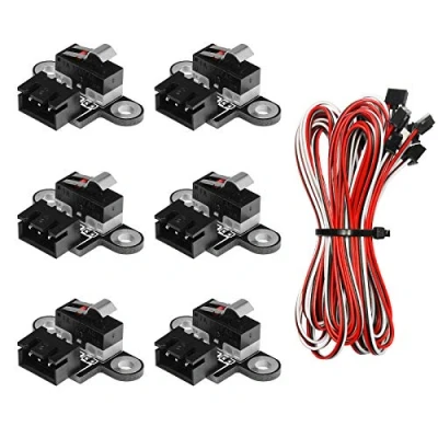 Image of Genmitsu 6PCS Micro Limit Switches with 1M 3 Pin Cable for 3018 PROVer/3018 MX3/3018 PROVer Mach3