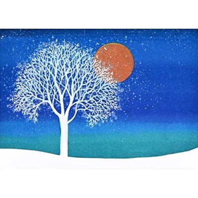 Image of Winter Tree Deluxe Boxed Holiday Cards (20 cards, 21 self sealing envelopes)
