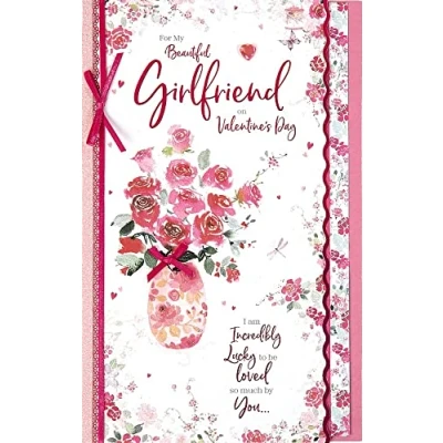 Image of Wishing Well Studios Girlfriend Valentine&#039;s Day Card for My Beautiful on