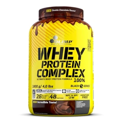 Image of Olimp Sport Nutrition Whey Protein Complex 100 Percent Double Chocolate, 1.8 kg