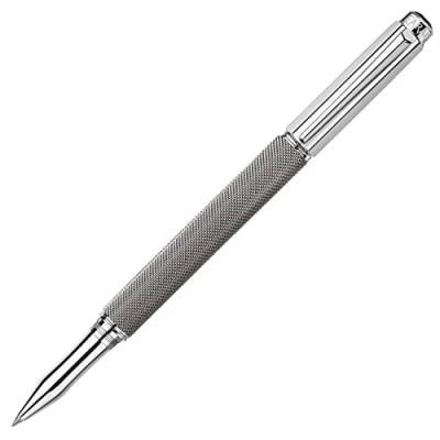Image of Caran D&#039;ache Various Ivanhoe Silver Plated Rhodium Coated Rollerball Pen
