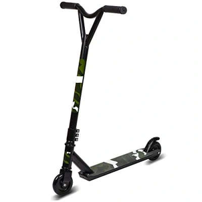 Image of Freestyle Stunt Scooter for Boys Girls, Kick Street Pro 360 Spin with ABEC 7 Bearings, PU Wheels, Alloy Deck, Adult Kids ages 8 9 10 11 12+