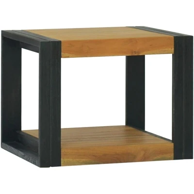 Image of vidaXL Bathroom Cabinet 45x45x35 cm Solid Wood Teak
