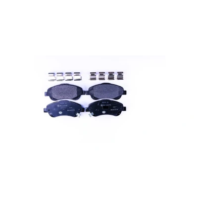 Image of 0446505130, 0446505131, 0446505140, 0446505150, 0446505170 Brake pad set HELLA 8DB 355 017 321 with acoustic wear warning accessories