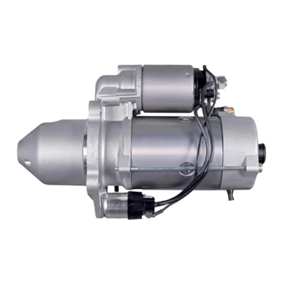 Image of 0041518401, 0051512001, 0051519701, 0061512201, 006151220180 Starter motor HELLA 8EA 012 586 011 24V 4kW 9 89mm
