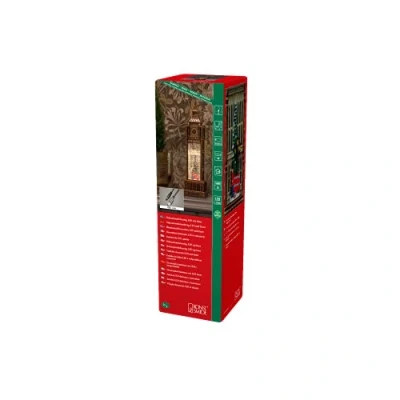 Image of Konstsmide Christmas Decorations LED Snow Globe Big Ben with London Motive/Indoor Battery Lights/ 5 Hour Timer/Battery Operated: 3xC 1.5V (excl.)