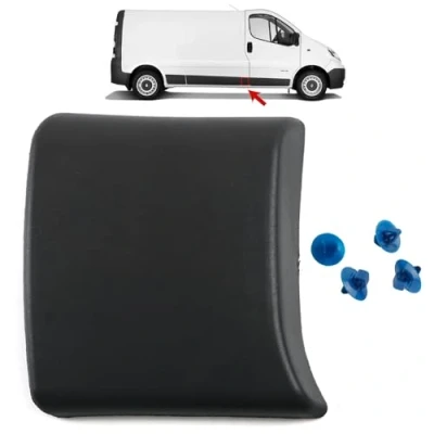 Image of ROBUST Side Door Pillar Moulding Trim Right Driver for Nissan Primastar Vauxhall Vivaro Renault Trafic 91165349 8200036101 93852554 4408636 91165351 2001 2014