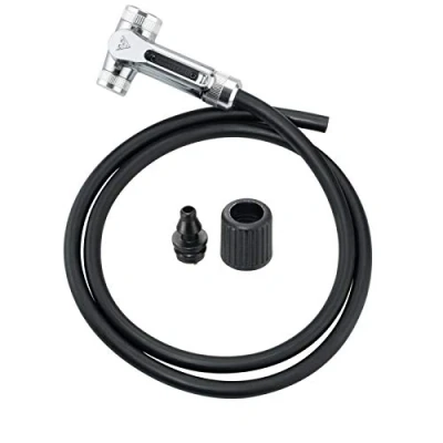 Image of TOPEAK TwinHead™ Upgrade Kit SmartHead™, Hose &amp; Mounting Hardware 157110, black