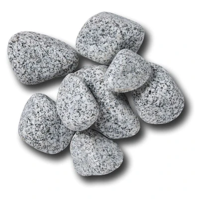 Image of Altico 40 100mm Silver/Grey Round &amp; Oval Cobbles SpeckLED Silver Bag 850kg