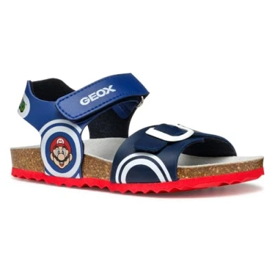 Image of Geox J Ghita BOY D Sandal, Royal/Navy, 0.5 UK
