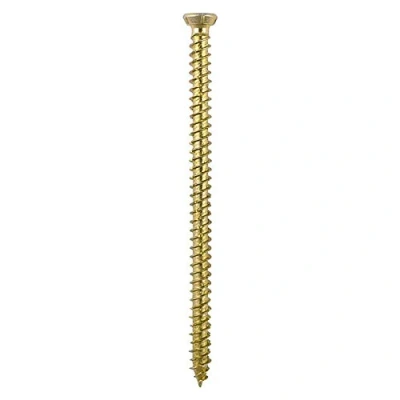 Image of Multi FIX COUNTERSUNK Concrete Screws 7.5mm Window Brick Wood Masonry Stone Fixings (25, 7.5 x 90mm)