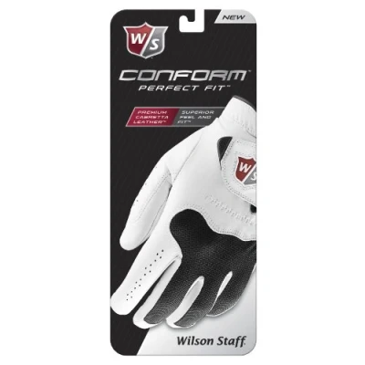 Image of WILSON CONFORM MEN&#039;S LEATHER GOLF GLOVE.EXTRA LARGE