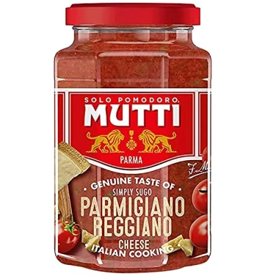 Image of Mutti Pasta Sauce Rossoro Tomato with Parmigianno Reggiano 400g