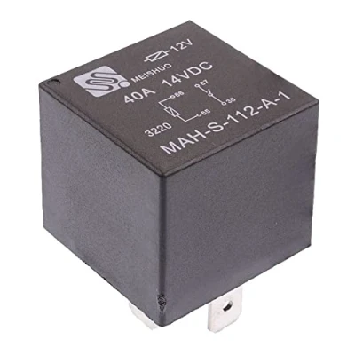 Image of 12V Automotive Relay 40A 4 Pin SPNO Car Vehicle General Purpose