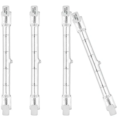 Image of EKSAVE R7s Linear Halogen Floodlight 230W J118 Security Light Bulb 118MM 3100lm Warm White 2700K Dimmable,Pack of 4